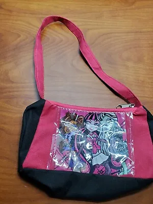 Monster High Small Pink And Black Purse • $7.50