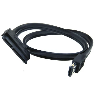 SATA To ESATA USB Combo Cable Data Power 12V 5V For 2.5  Hard Drive 22 Pin HDD • $21.10