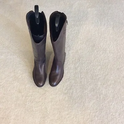 Seychelles Women's Brown Leather Tall Boots Size 10 • $30