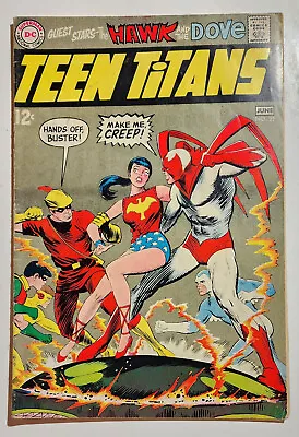 TEEN TITANS #21 - Silver Age DC  HAWK & DOVE Appear. NEAL ADAMS Art • $14.95