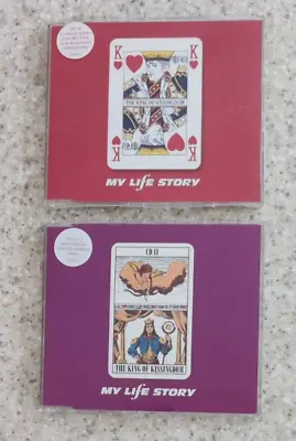 MY LIFE STORY 2 CDs: THE KING OF KISSINGDOM CD1 & CD2 - WITH 2 MLS TRUMP CARDS • £7