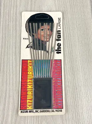 Vintage The Fan Large Afro Hair Pick 1970s Sealed Retro Groovy #900 NOS • $18.99