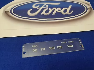 $39.50 • Buy Ford Xc Superfringe Radio Dial Face Lens As Original Fit Xb Gt Gxl Zh Fairlane