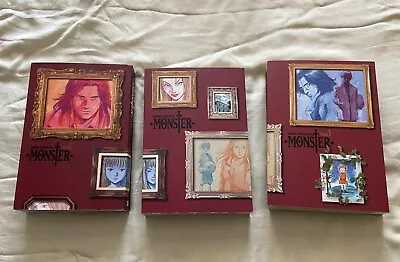 Monster Books  (Naomi Urasawa) Volume 1-3 • $30