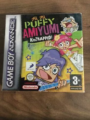 Rare Hi Hi PUFFY AMI YUMI KaZNAPPED Nintendo GameBoy Advance GBA NEW SEALED  • £18.88