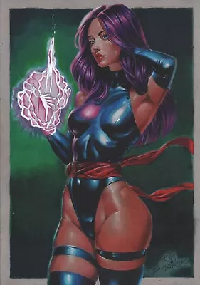 Psylocke (09 X12 ) By Rafa Schneider - Ed Benes Studio • $9.99