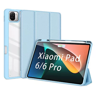 For Xiaomi Mi Pad 6 5 Pro Case Acrylic+TPU Leather Smart Stay Back Cover Stand • $42.03