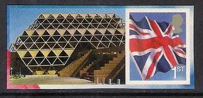 GB 2011 LS76 Indipex Union Jack Flag Smiler Stamp Litho S/a (Labels Vary) MNH • £2.49