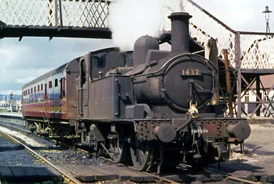 WREXHAM GENERAL RAILWAY STATION DENBIGH. 1961 Loco; 1432  PHOTO 12 X 8 • £6.90