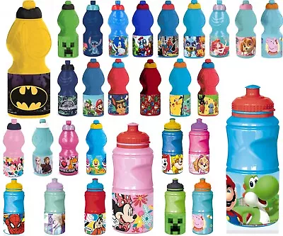 Kids Water Bottle Sports Bottle 380ml 400ml Disney Pokemon Mario • $27.04