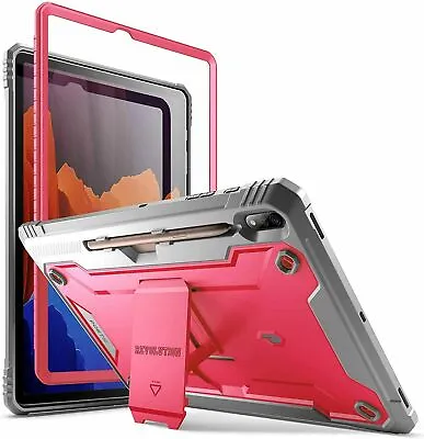 For Samsung Galaxy Tab S7 Plus Tablet Case Poetic With Kickstand Cover Pink • $12.95