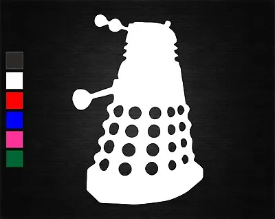 £1.70 • Buy Dalek Dr Who Vinyl Decal Sticker Bedroom/car/van/wall/door/laptop/tablet/window