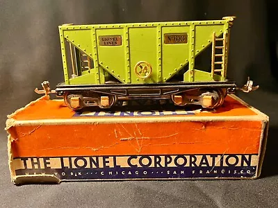 LIONEL PRE WAR #653 HOPPER CAR O-GAUGE With BOX - VINTAGE • $18.50