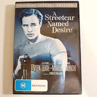 A Streetcar Named Desire - Movie DVD - **Test Watched** - Marlon Brando • £4.65