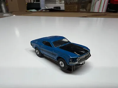 Aurora #1415 Mach 1 Mustang Dark Blue HO Slot Car • $375