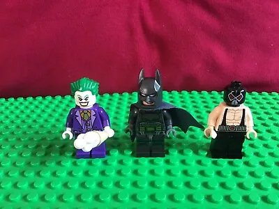 £9.99 • Buy LEGO BATMAN Bane And Joker X 3 Figures