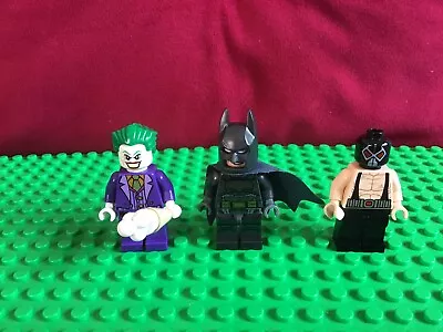 £9.99 • Buy LEGO BATMAN Bane And Joker X 3 Figures
