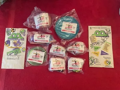 1991 McDonald's M. Jordan Fitness Fun; NEW Sealed Mint Comp Set Of 8 +2 Bags • $27.95