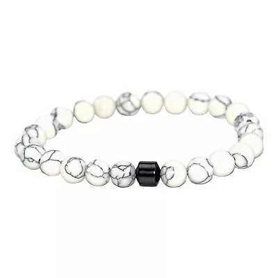 Bracelet With Diamond Natural Beads Magnetic Smooth Elastic Men And Women Unisex • $0.99