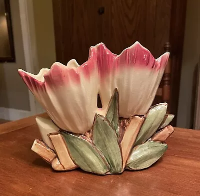 McCoy Pottery Double Tulip Vase • $45