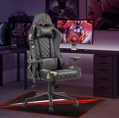 £60 • Buy Gaming Chair Recliner Swivel Office Ergonomic Executive PC Computer Desk Chairs