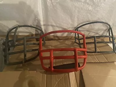 Three 80’s Style (USFL) Football Helmet Face Masks • $89