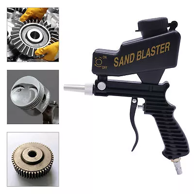 Sand Blaster Gun Soda Spray Tool Air Compressor Pneumatic Handheld 70-150PSI • $24