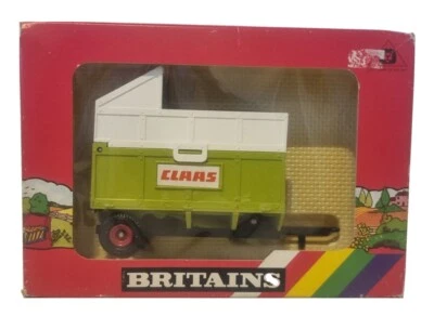 £37.50 • Buy Britains Authentic Farm Models 1:32 Claas Tipping Silage Trailer 9566 Boxed