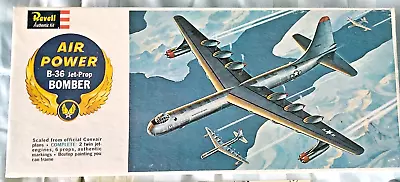 Revell's- B-36  AIR POWER  Series- #H-139- COMPLETE-1/181th Scale-1960's-Read On • $29.99