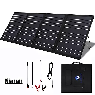 £95 • Buy 100W 150W 200W 12v Portable Folding Solar Panel Kit For Caravan/Power Station/RV