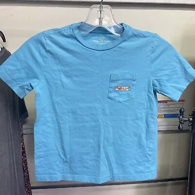 Boys/Youth Vineyard Vines  Size 6 Blue Martha’s Vineyard Short Sleeve T-shirt • $10