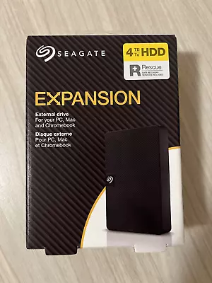 Seagate 4TB Expansion Portable Hard Drive STKM4000400 • $59.76