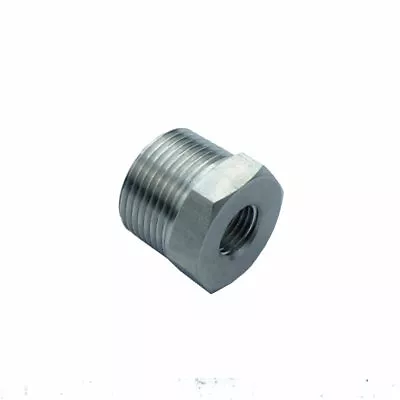 2 Pcs Stainless 304 Reducing Hex Bushing Reducer 3/4  NPT Male X 1/4  NPT Female • $13.99