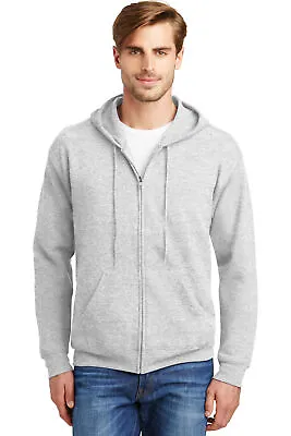 Hanes - EcoSmart Full-Zip Hooded Sweatshirt - P180 • $29.07