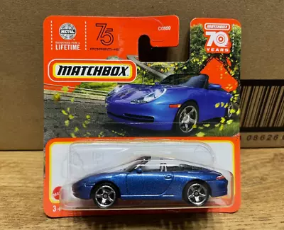 New Matchbox - Porsche 911 Carrera Cabrio - Combined Postage • £1.50