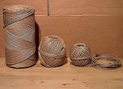 301 (3mm) Flax Twine/Laid Cord For UPHOLSTERY/SPRINGING • £38.99