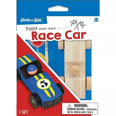 Race Car Wood Craft And Paint Kit • $7.66