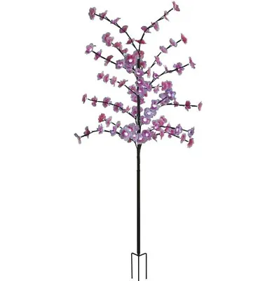 £29.95 • Buy Solar Powered Garden Stake Cherry Blossom Tree Lights | No Cables