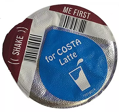 Tassimo Costa Latte 325ml Milk Creamer Pods Only 8 16 24 32 40 (NO COFFEE DISCS) • £9.92