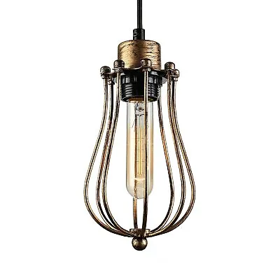 Vintage Industrial Retro Loft Style Metal Ceiling Wall Lamp Shade Pendant Lights • £19.88