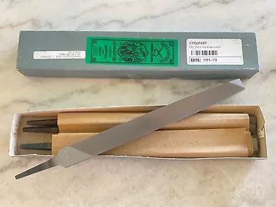 1 New NICHOLSON #07657 - 10  Lathe Long-Angle Bastard Cut Hand File Made In USA • $24.99