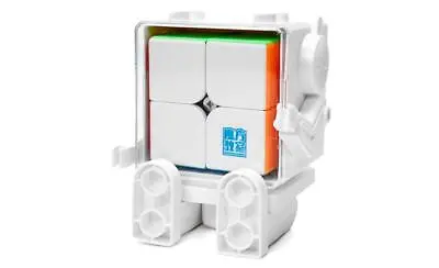 MoYu MeiLong 2x2 Magnetic Speed Cube + Robot Display Box (OFFICIAL USA VENDOR) • $17.95