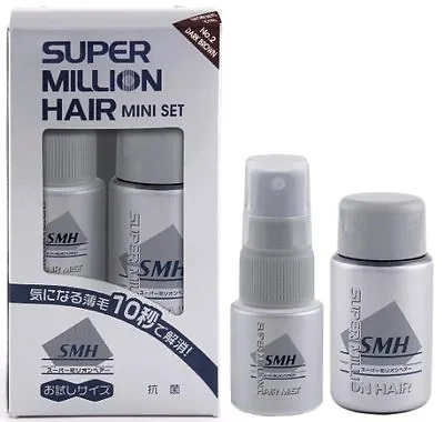 SUPER MILLION HAIR Mini Set Dark Brown No.2 [HTRC3] For Hair Loss From Japan • $10.82