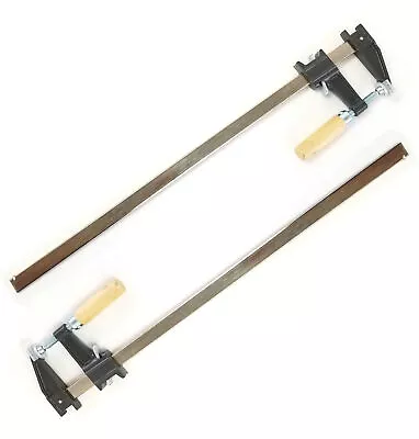 Set Of 2- EDM 18  Steel Bar Clamp Tool Ratchet Quick Release For Metal Or Wood • $22.99