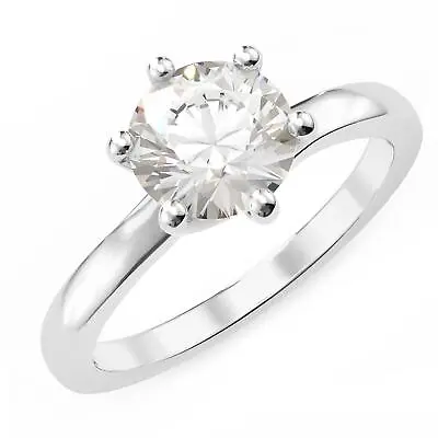 GIA Or IGI Certified Natural (NOT LAB GROWN) One Carat Diamond In 18ct Gold Ring • £2099