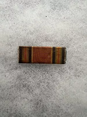 WW-2 VICTORY MEDAL RIBBON BAR SLIDE ON -Zinc Backing-Wide 0.5  Navy Marine USMC • $10