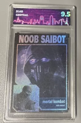 Mortal Kombat Noob Saibot Holographic Novelty Card Graded 9.5 Scc • $15