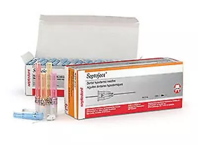 Septodont Septoject Needles 100/box 1 Box (100 Needles) • $20.66