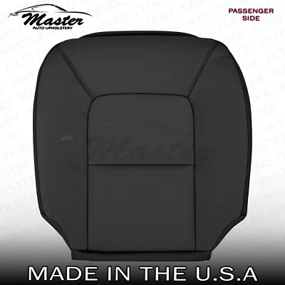 Replacement Fits 2007 - 2016 Volvo S80 Front PASSENGER Bottom Black Seat Cover • $166.72