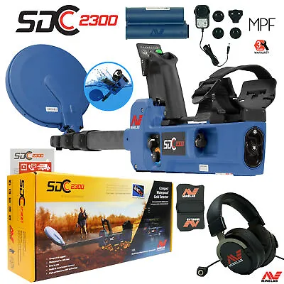 Minelab SDC 2300 All Terrain Gold Metal Detector Pulse Indication Prospecting • $3599